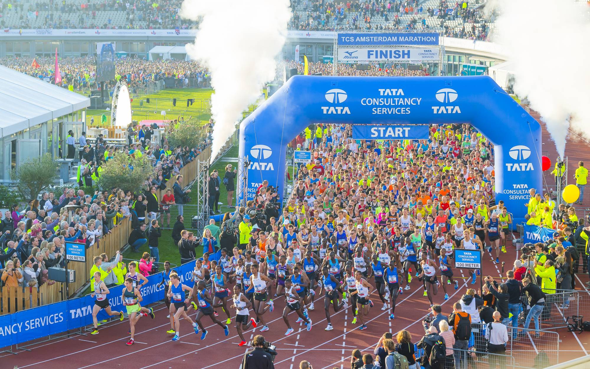 Bediening mogelijk Onderscheid Afwijking TCS verlengt titelsponsoring t/m 2025 – TCS Amsterdam Marathon - NL